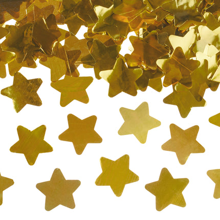 Cañón Confeti Estrella Oro 28cm