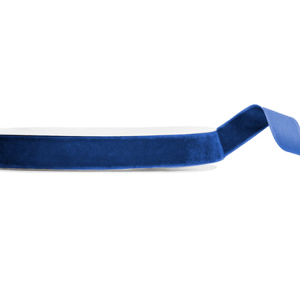 Cinta azul de terciopelo 10 m