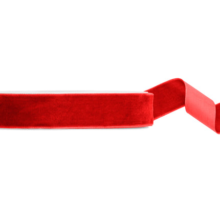 Cinta roja de terciopelo 10 m