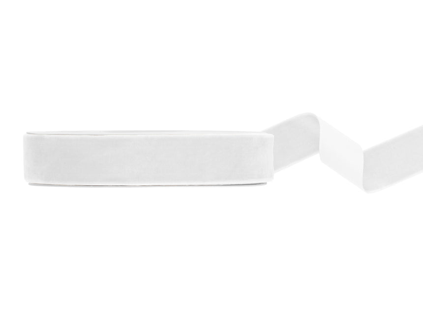 Cinta blanca de terciopelo 10 m