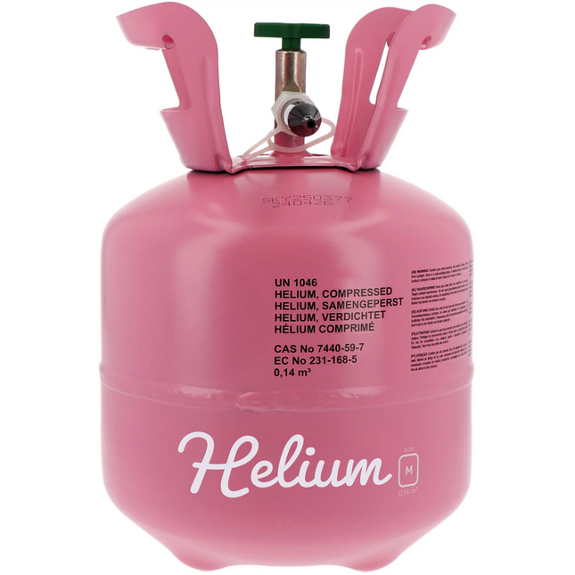 Depósito de helio para 20 globos