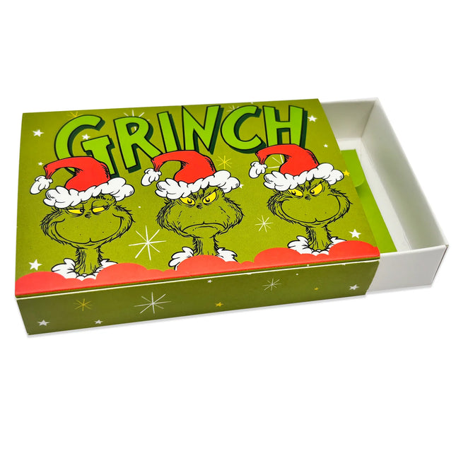 Caja de regalo verde «El Grinch»