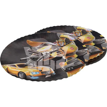 Platos de Transformers de 23 cm, 8 unidades