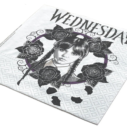 Servilletas Wednesday de 33 cm, 20 unidades