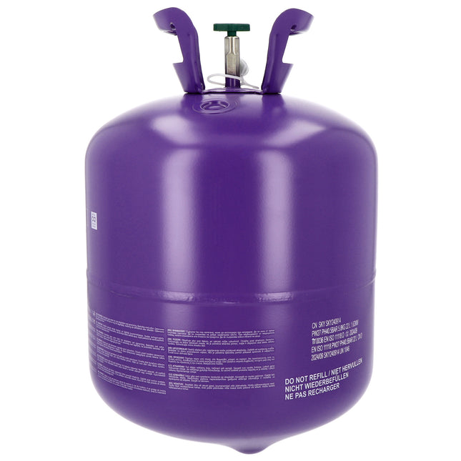 Depósito de helio para 80 globos