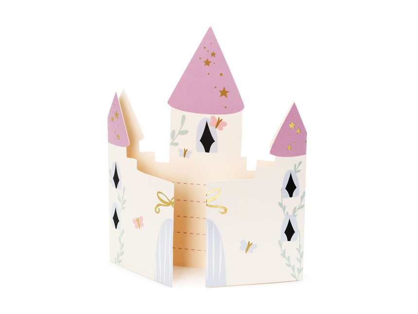 Invitaciones Princesas 12.5cm 6pcs