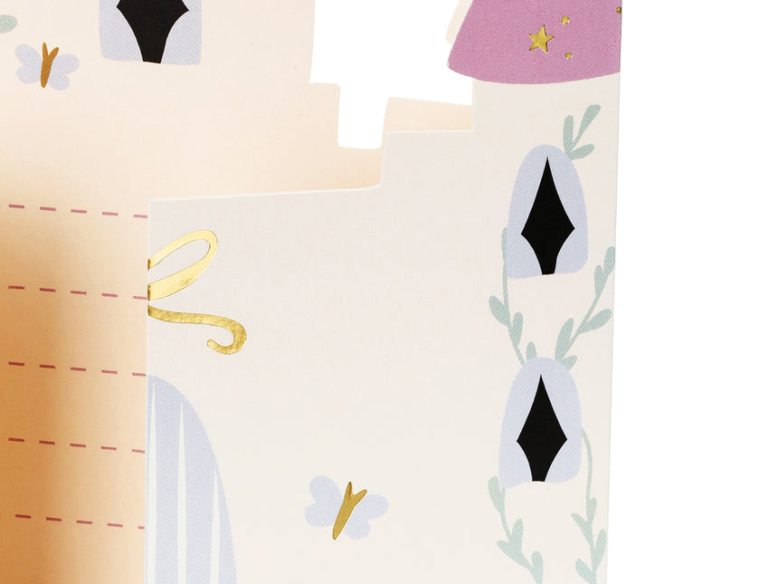 Invitaciones Princesas 12.5cm 6pcs