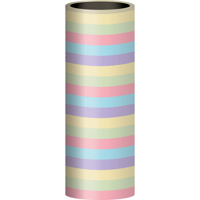 Serpentina de Colores Pastel 4m 3uds.