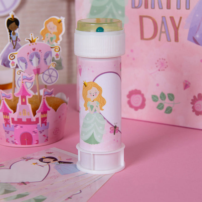 Pegatinas Princesas Burbuja Soplador 6pcs
