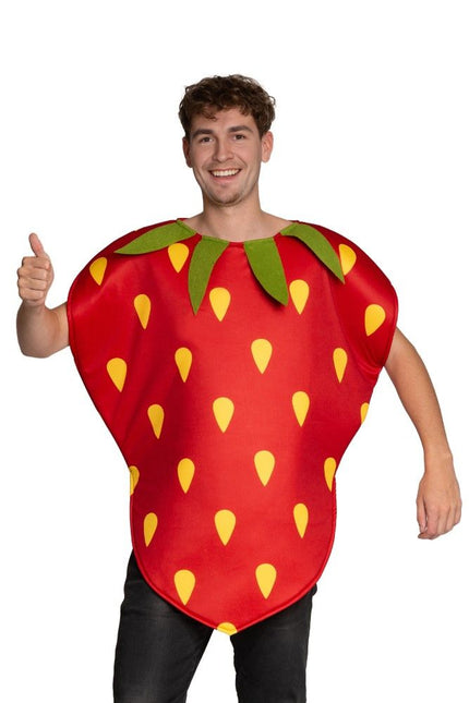 Aardbei Kostuum Rood van Partychimp koop je bij Partywinkel