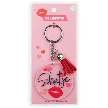Llavero de acrílico «Schatje»