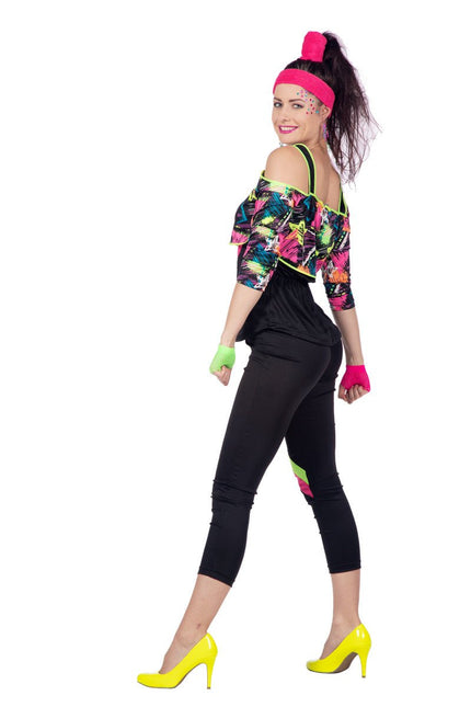 Aerobics Outfit 80S Dames van Wilbers & Wilbers koop je bij Partywinkel