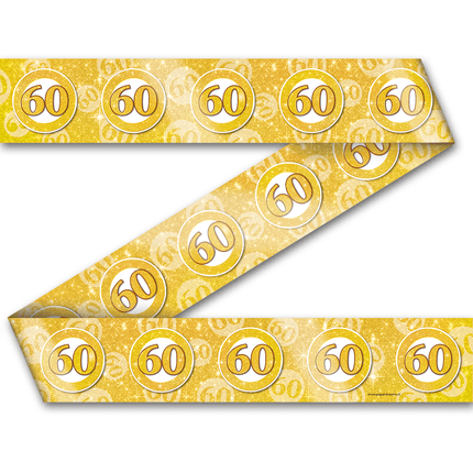 Afzetlint 60 Jaar Getrouwd 12m van Paper Dreams koop je bij Partywinkel