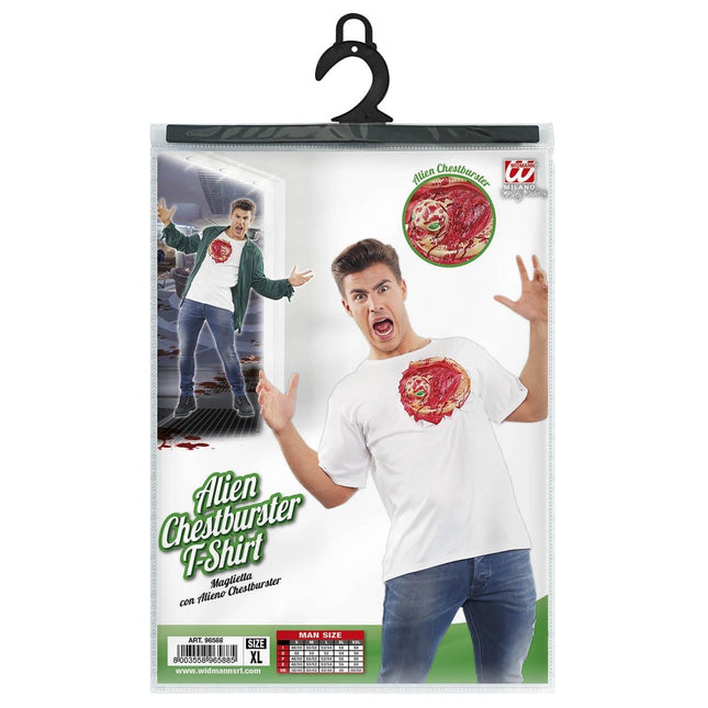 Alien Shirt Heren van Widmann koop je bij Partywinkel