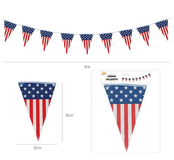 Amerikaanse Slinger 10m van Fiestas Guirca koop je bij Partywinkel