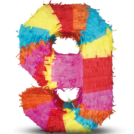 Piñata con el número 9, 45 cm