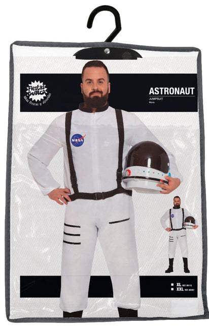 Astronauten Pak Wit Heren Nasa - Partywinkel - 8434077864876