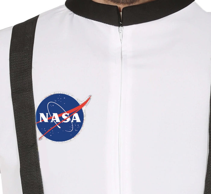 Astronauten Pak Wit Heren Nasa - Partywinkel - 8434077864876