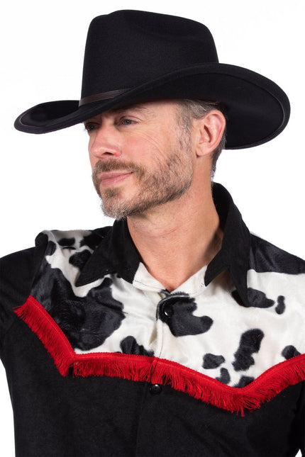 Authentic western cowboyhoed met gesp - Partywinkel - 8720059071128