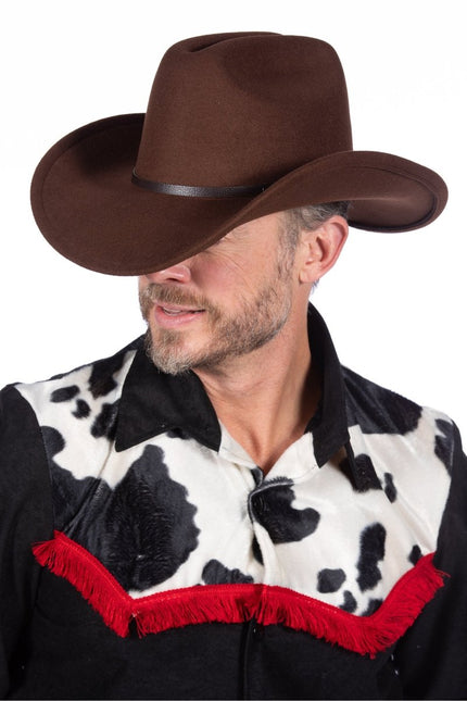 Authentic western cowboyhoed met gesp - Partywinkel - 8720059071135