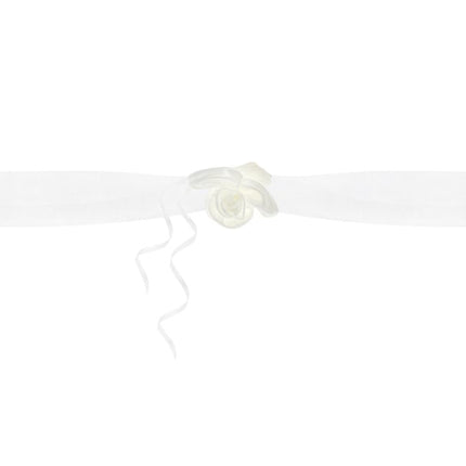 Autodecoratie Creme 1,8m 2st van Partydeco koop je bij Partywinkel