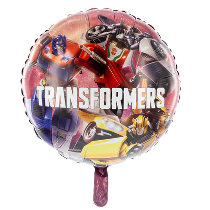Globo de helio de Transformers, de colores, sin gas, 45 cm