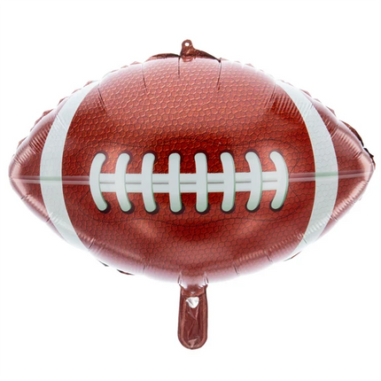 Globo de helio de fútbol americano vacío, 62 cm
