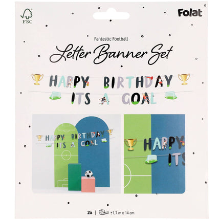 Feliz Cumpleaños Slinger Fútbol Es Un Gol 1.5m