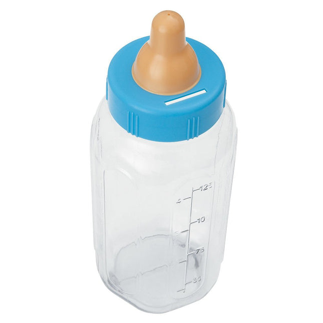 Baby Fles Blauw 28cm van Unique koop je bij Partywinkel