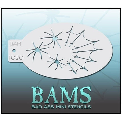 Bad Ass Schmink Sjabloon 1020 van Bad Ass Stencils koop je bij Partywinkel