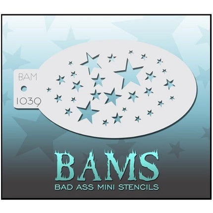 Bad Ass Schmink Sjabloon 1039 van Bad Ass Stencils koop je bij Partywinkel