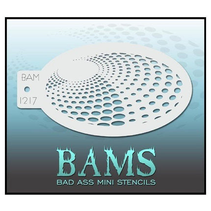 Bad Ass Schmink Sjabloon 1217 van Bad Ass Stencils koop je bij Partywinkel