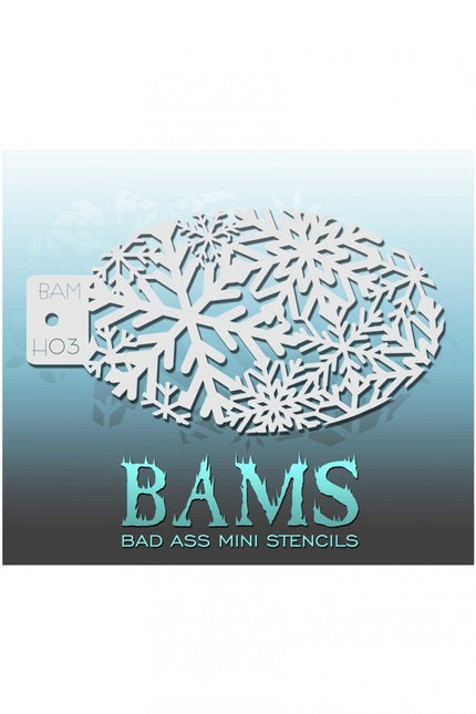 Bad Ass Schmink Sjabloon H03 van Bad Ass Stencils koop je bij Partywinkel