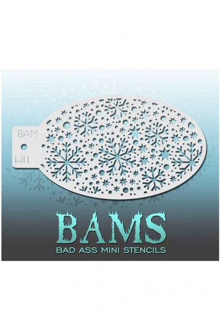 Bad Ass Schmink Sjabloon H11 van Bad Ass Stencils koop je bij Partywinkel