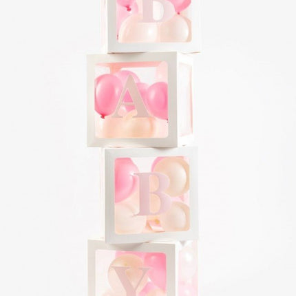 Ballon Boxen 30cm 4st van WeFiesta koop je bij Partywinkel