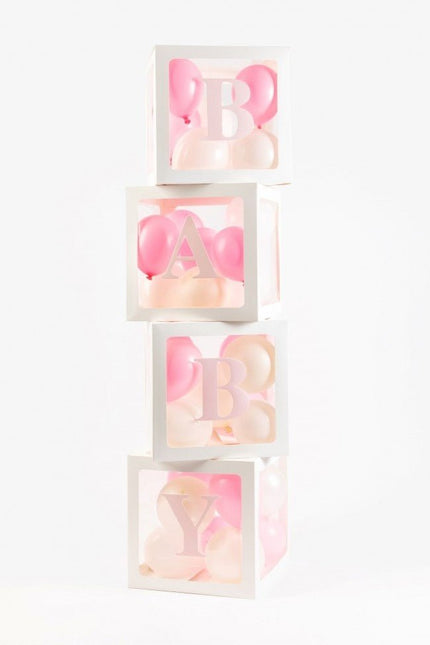 Ballon Boxen 30cm 4st van WeFiesta koop je bij Partywinkel