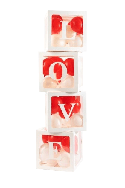 Ballon Boxen 30cm 4st van WeFiesta koop je bij Partywinkel