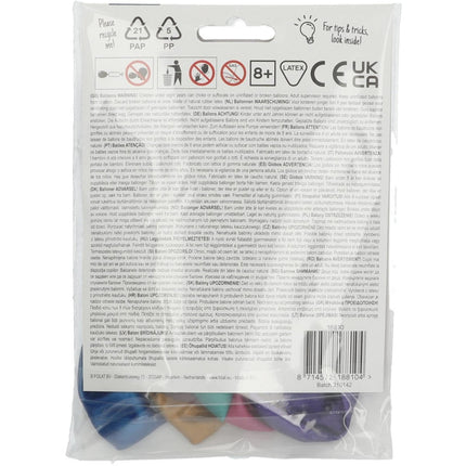 Ballonnen 10 jaar Happy 10th 33cm 6st van Folat koop je bij Partywinkel