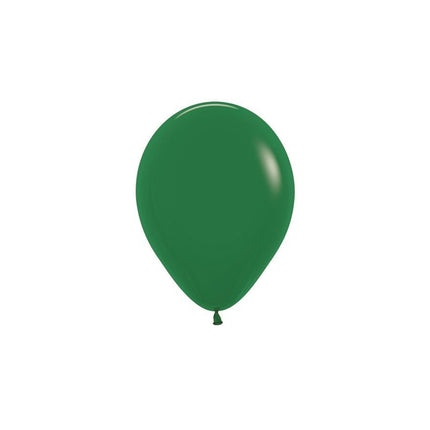 Ballonnen Forest Green 12cm 50st van Sempertex koop je bij Partywinkel
