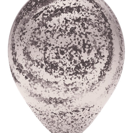 Ballonnen Graffiti Black Crystal Clear 30cm 25st van Sempertex koop je bij Partywinkel