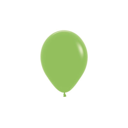 Ballonnen Lime Green 12cm 50st van Sempertex koop je bij Partywinkel