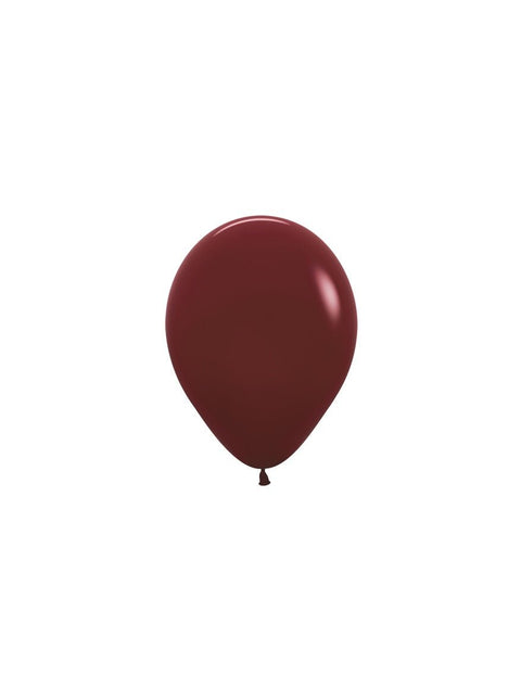 Ballonnen Merlot 12cm 50st van Sempertex koop je bij Partywinkel