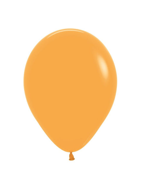 Ballonnen Mustard 23cm 50st van Sempertex koop je bij Partywinkel