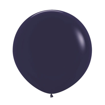 Ballonnen Navy Blue 61cm 10st van Sempertex koop je bij Partywinkel