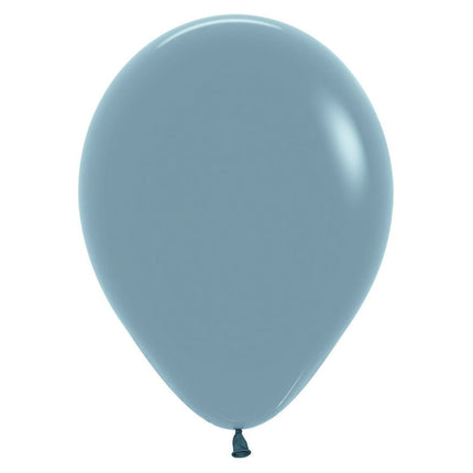 Ballonnen Pastel Dusk Blue 23cm 50st van Sempertex koop je bij Partywinkel
