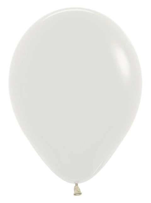 Ballonnen Pastel Dusk Cream 30cm 50st van Sempertex koop je bij Partywinkel