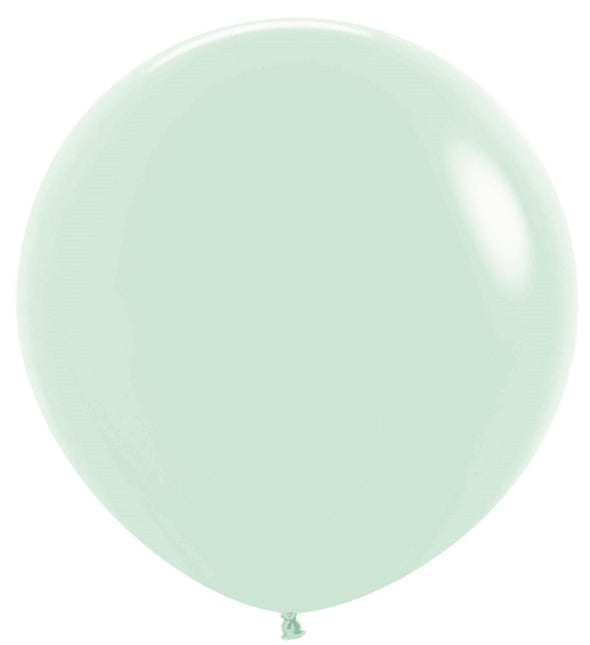 Ballonnen Pastel Matte Green 91cm 2st van Sempertex koop je bij Partywinkel