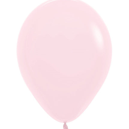 Ballonnen Pastel Matte Pink 25cm 100st van Sempertex koop je bij Partywinkel