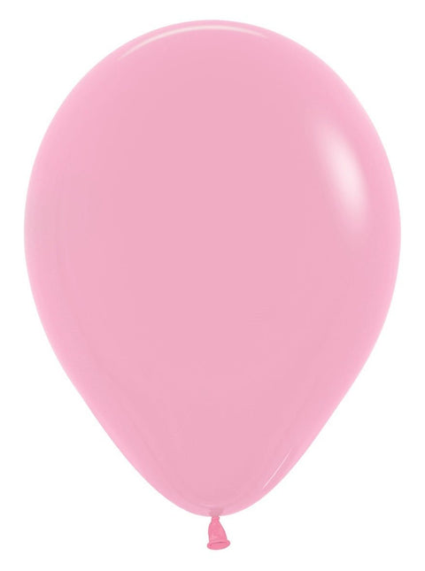 Ballonnen Pink 30cm 12st van Sempertex koop je bij Partywinkel