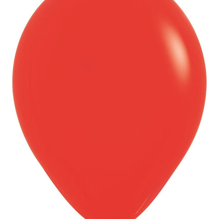 Ballonnen Red 30cm 12st van Sempertex koop je bij Partywinkel